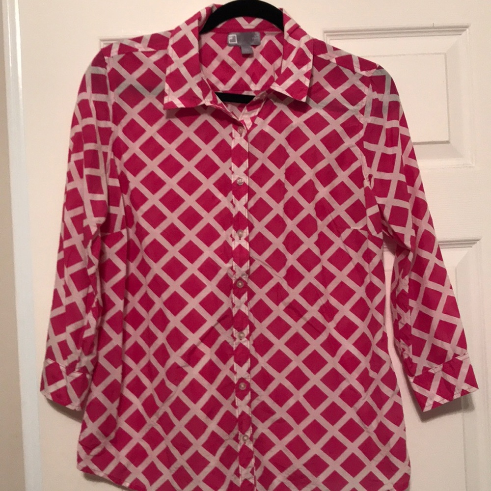 Ladies Button Down Blouse